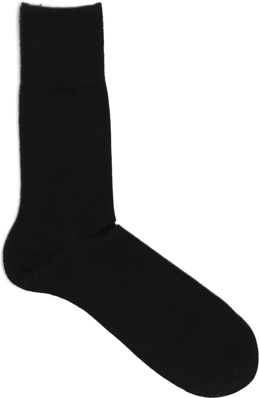 Falke Sokken Heren Airport So, Maat: 41-42, Materiaal: Katoen, Kleur: Zwart afbeelding