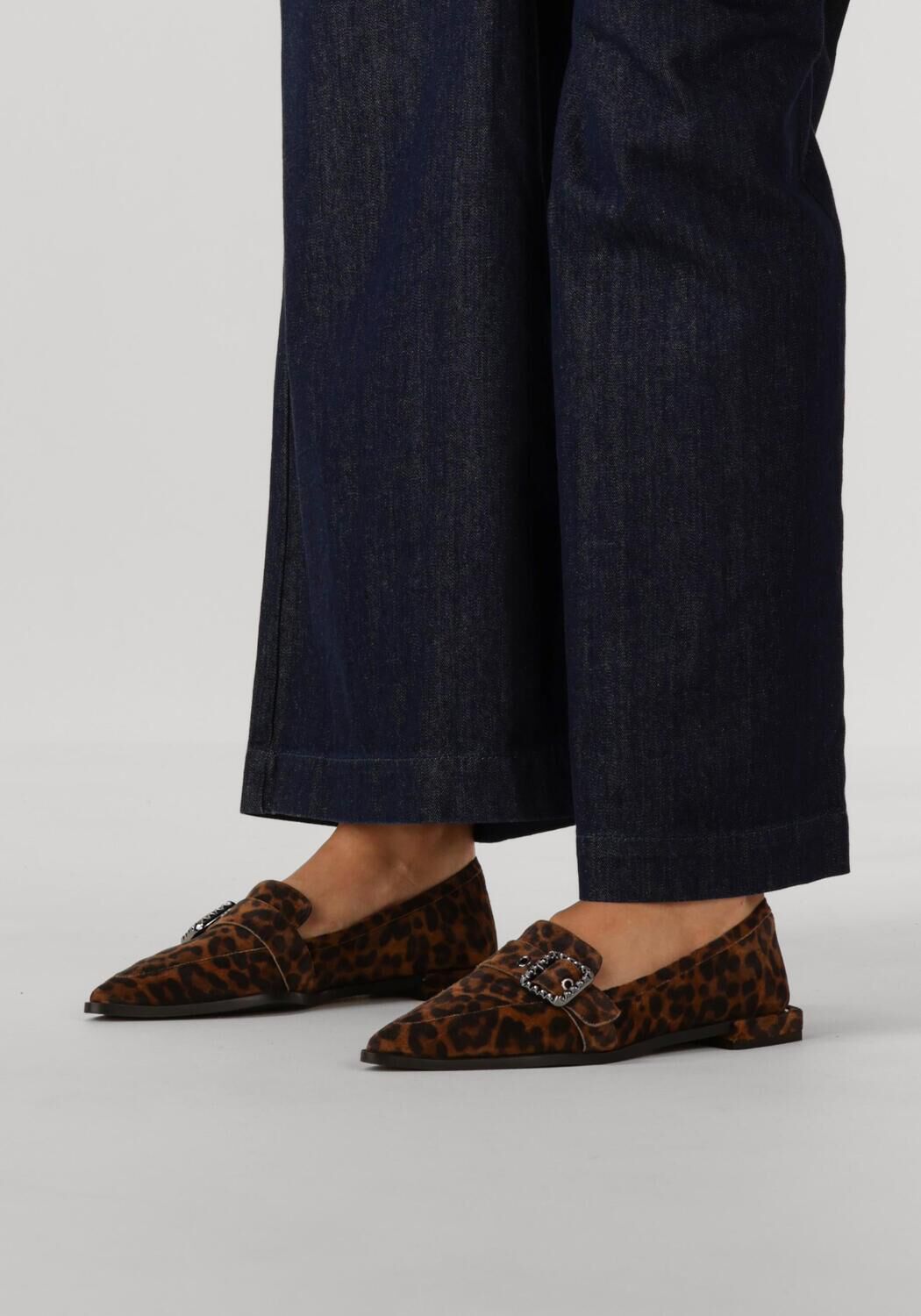 Bruine FLORIS VAN BOMMEL Loafers SFW-40051 GYNNI - large