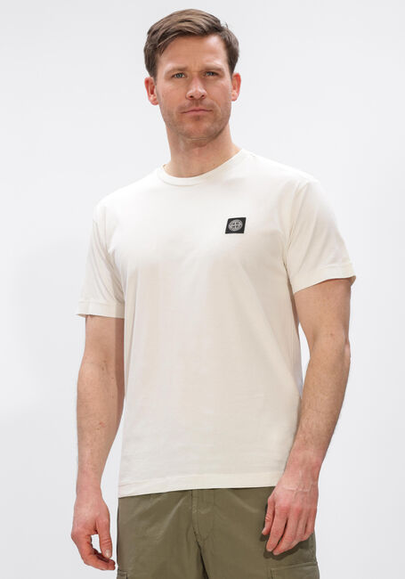 Ecru STONE ISLAND T-shirt SS T-SHIRT S0013 - large