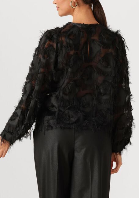 Zwarte CO'COUTURE Blouses SYRACC STRUCTURE BLOUSE - large