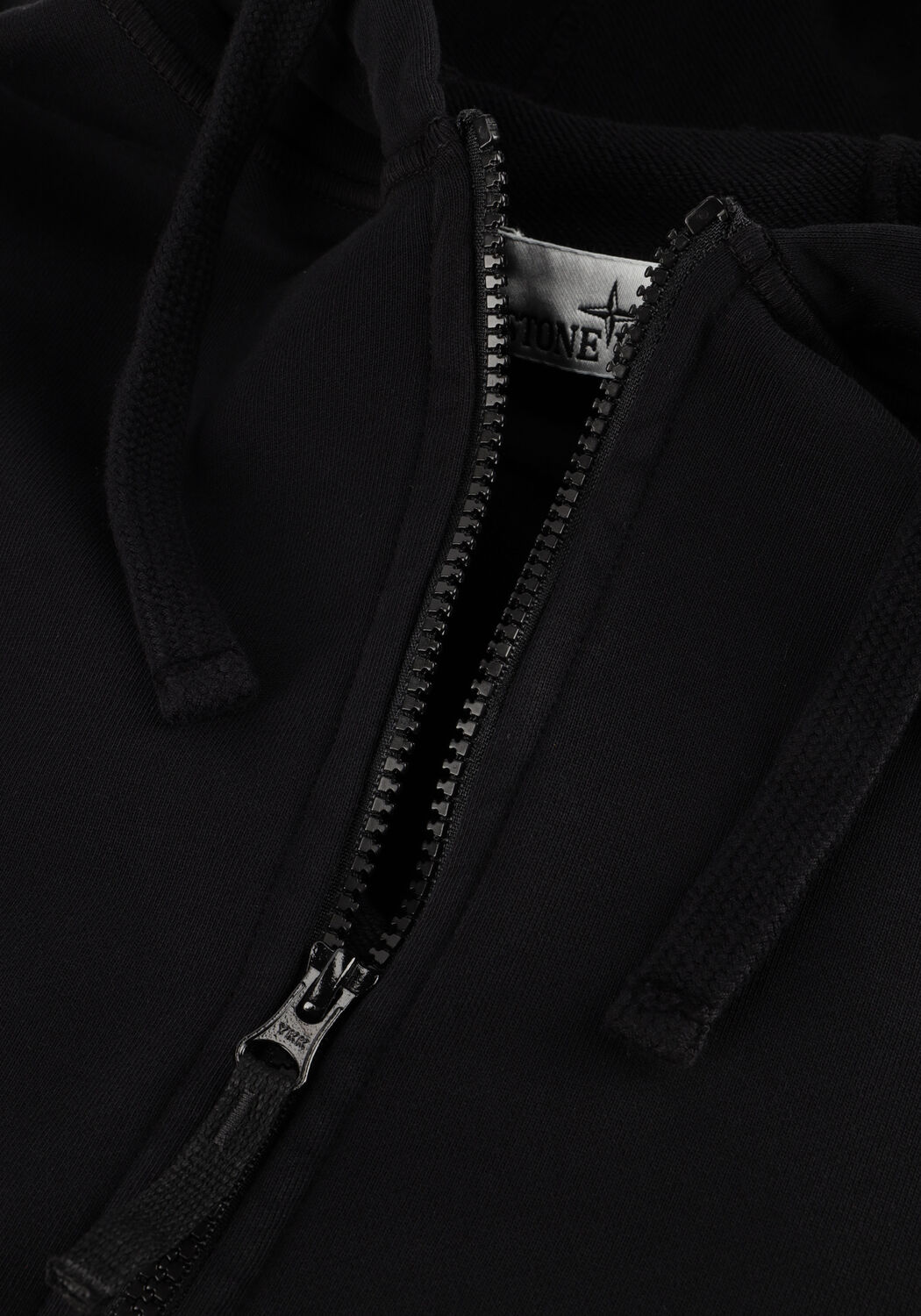 Zwarte STONE ISLAND Vest HOODIE SWEATER - large