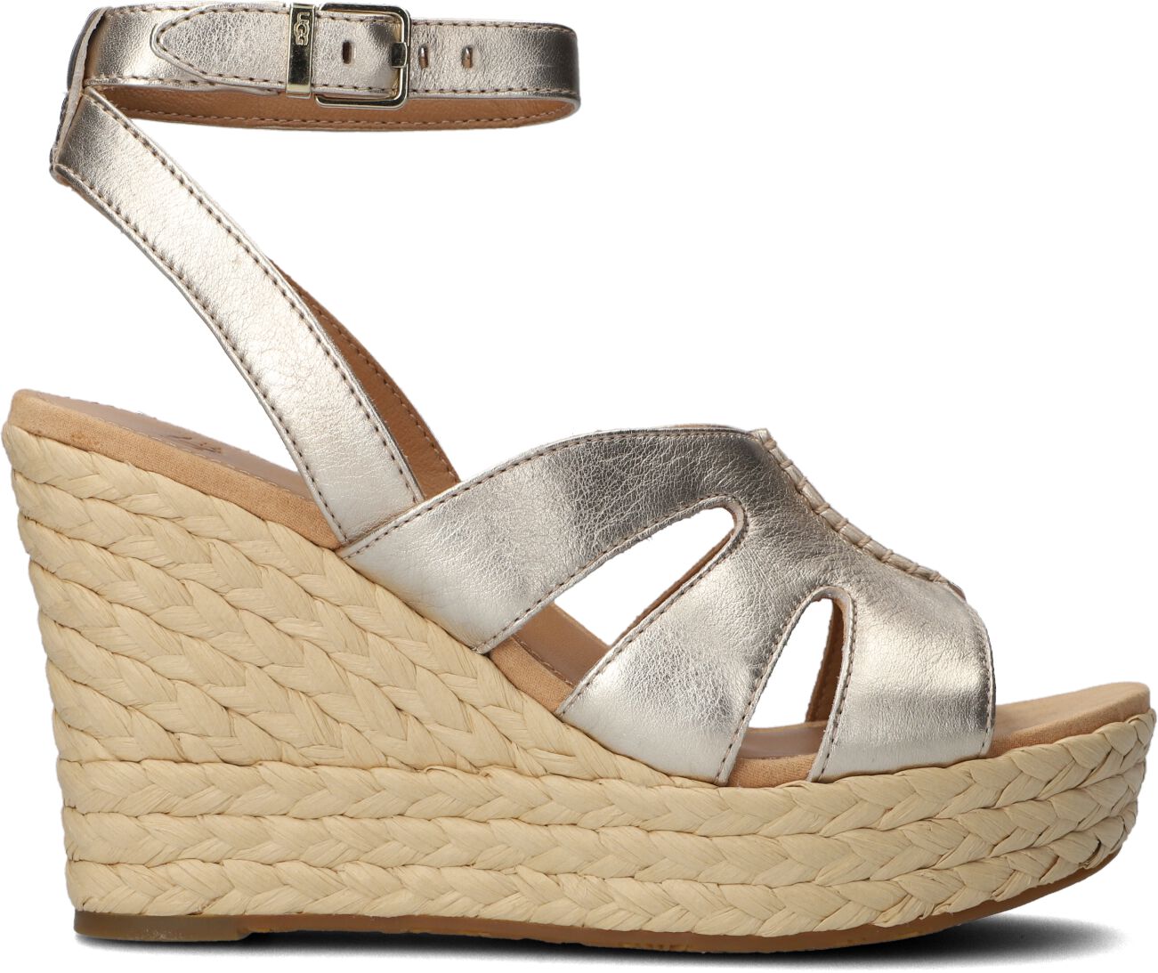 UGG Sandalen
Dames W Careena, Maat: 43, Materiaal: Leer, Kleur: Goud