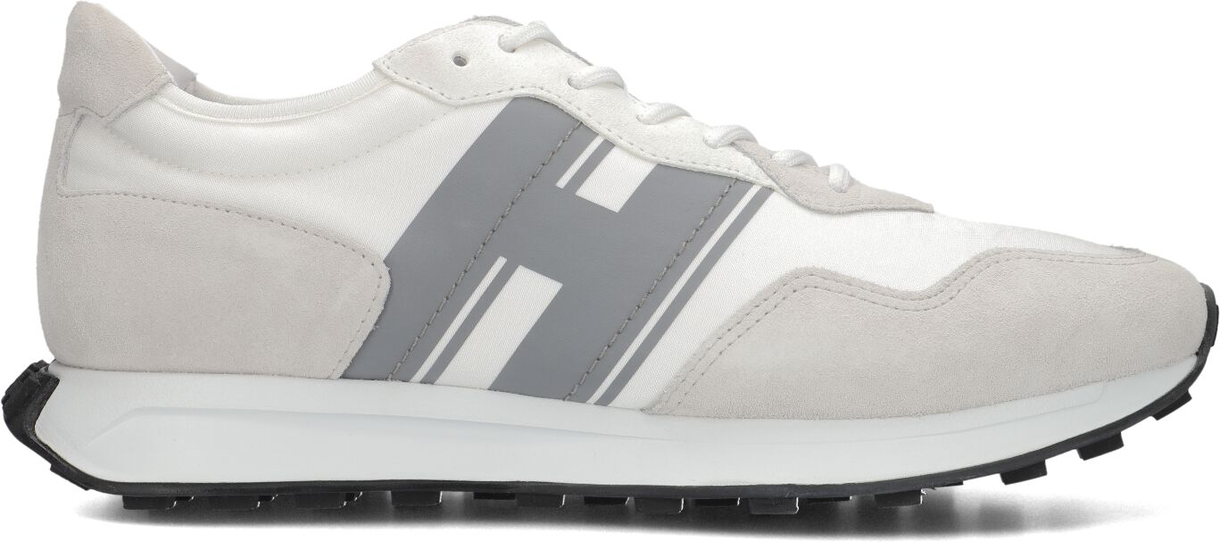 Hogan Lage Sneakers Heren Hxm6010eg01, Maat: 45, Materiaal: Suède, Kleur: Beige