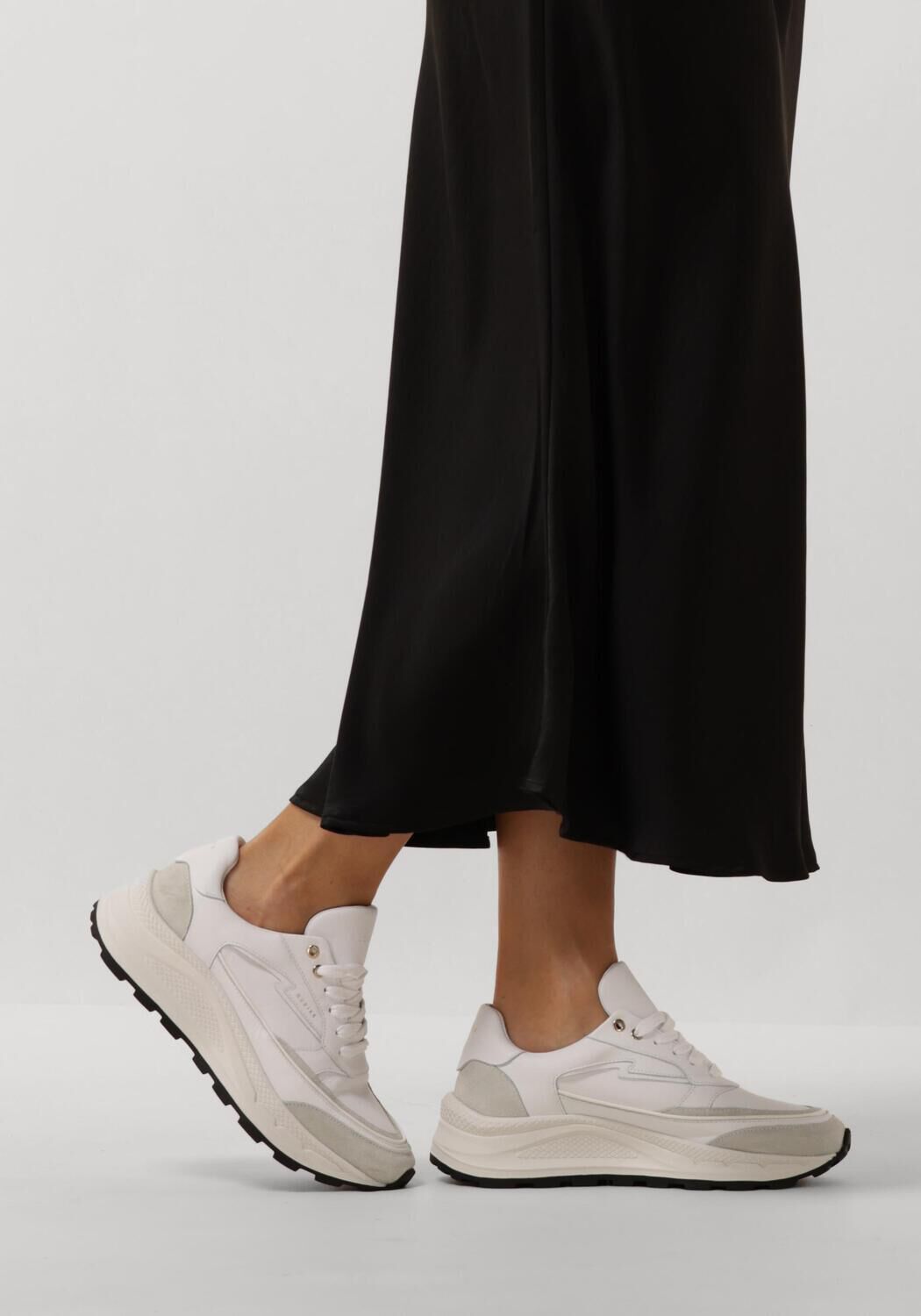 Witte NUBIKK Lage sneakers OBERON NORA - large