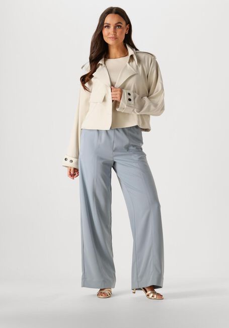 Beige GESTUZ Trenchcoats GZEDINA SHORT JACKET - large