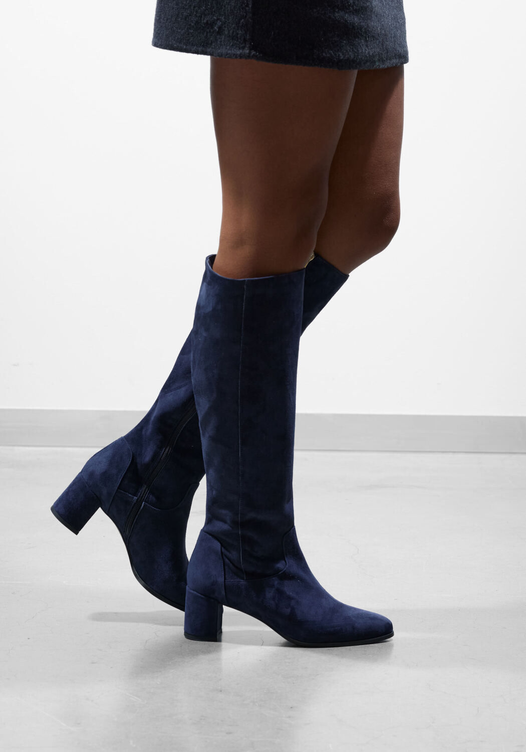 Blauwe LINA LOCCHI Hoge laarzen 8591 - medium