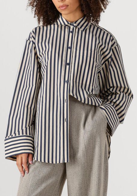 Blauwe SECOND FEMALE Blouses AILA SHIRT - large