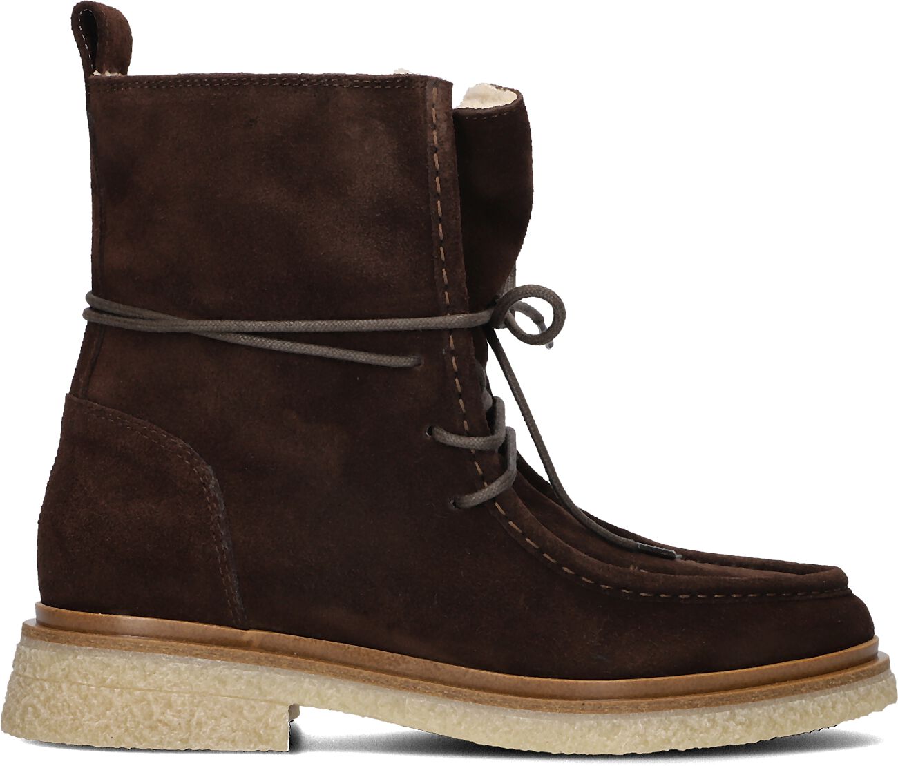 Ayana Veterboots Dames 09-241, Maat: 42, Materiaal: Suède, Kleur: Bruin