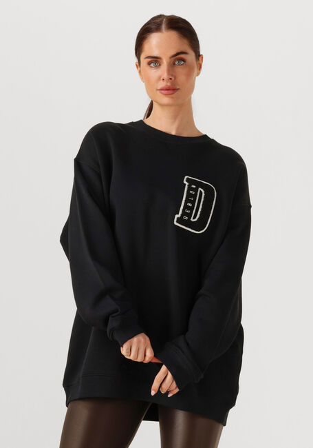 Zwarte DEBLON SPORTS Trui LUCIE SWEATER - large