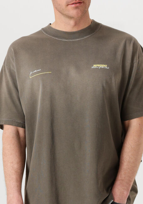 Grijze REPRESENT T-shirt PATRON OF THE CLUB T SHIRT - large
