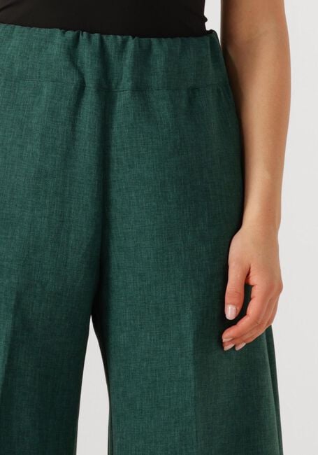 Donkergroene SEA ME HAPPY Wijde broek SUPER WOODY LUSH - large