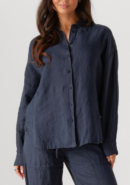 Donkerblauwe MOSCOW Blouses 94-05-BUTTO-1 - large