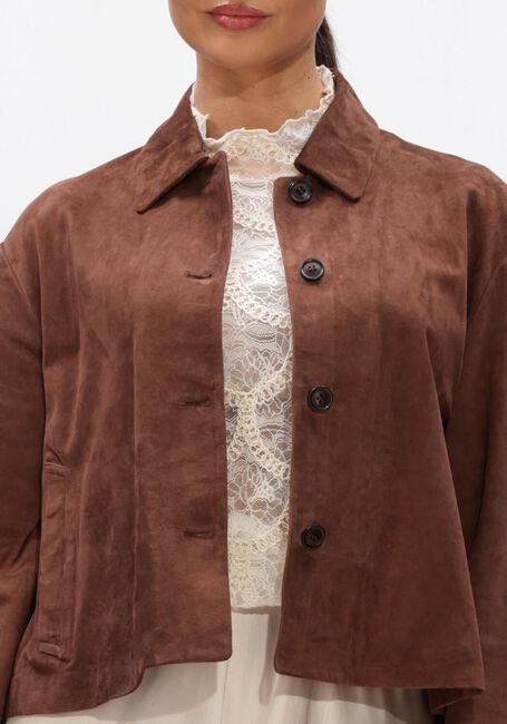 Bruine STUDIO AR Jack ELAINE GOAT SUEDE - large