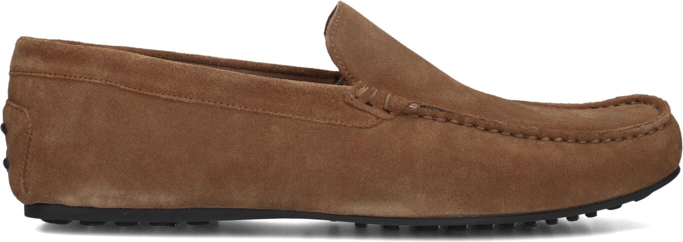 Stefano Lauran Mocassins
Heren 2 Gesp Bio Slipper, Maat: 41, Materiaal: Suède, Kleur: Cognac