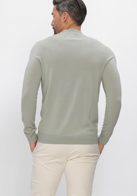 Groene STEFANO LAURAN Trui HALF ZIP ANDERS - large