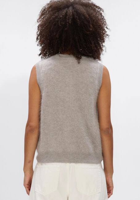 Grijze ABSOLUT CASHMERE Vest LANA - large