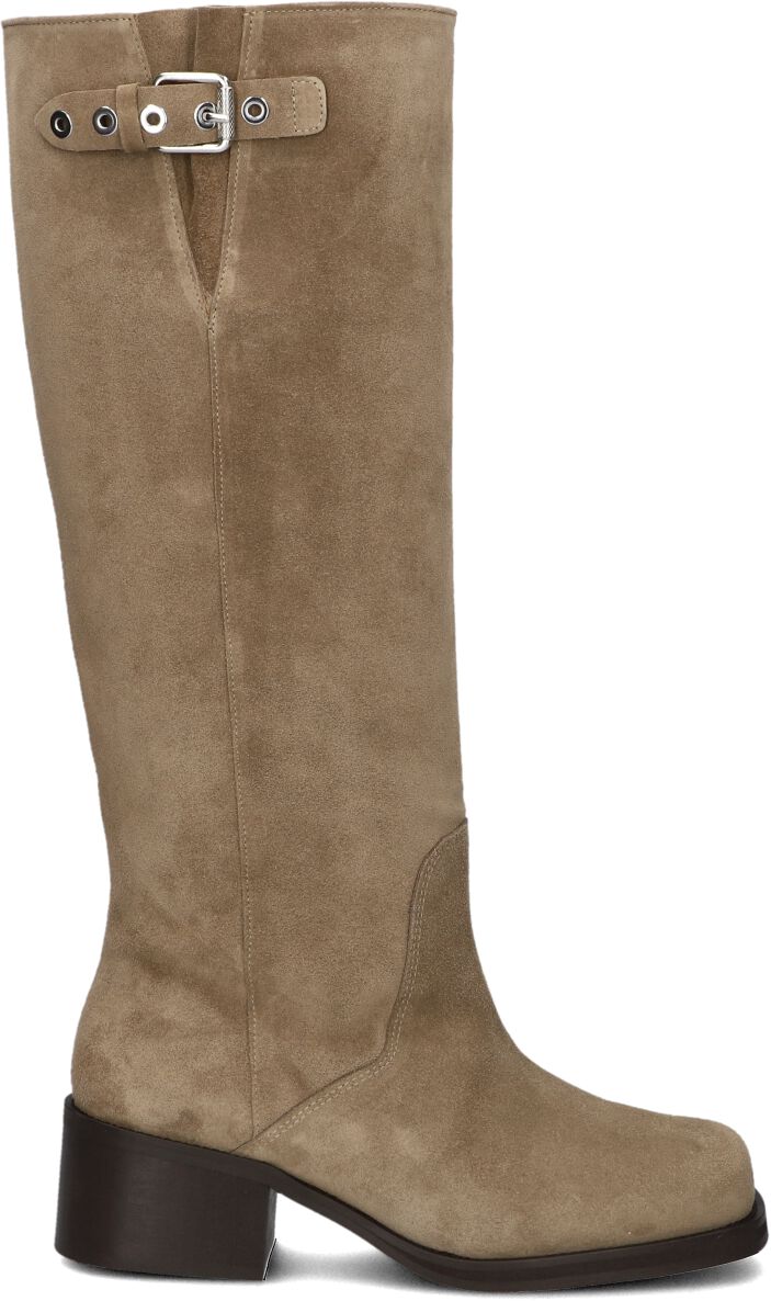 Toral Hoge Laarzen Dames Ronnie, Maat: 36, Materiaal: Suède, Kleur: Taupe