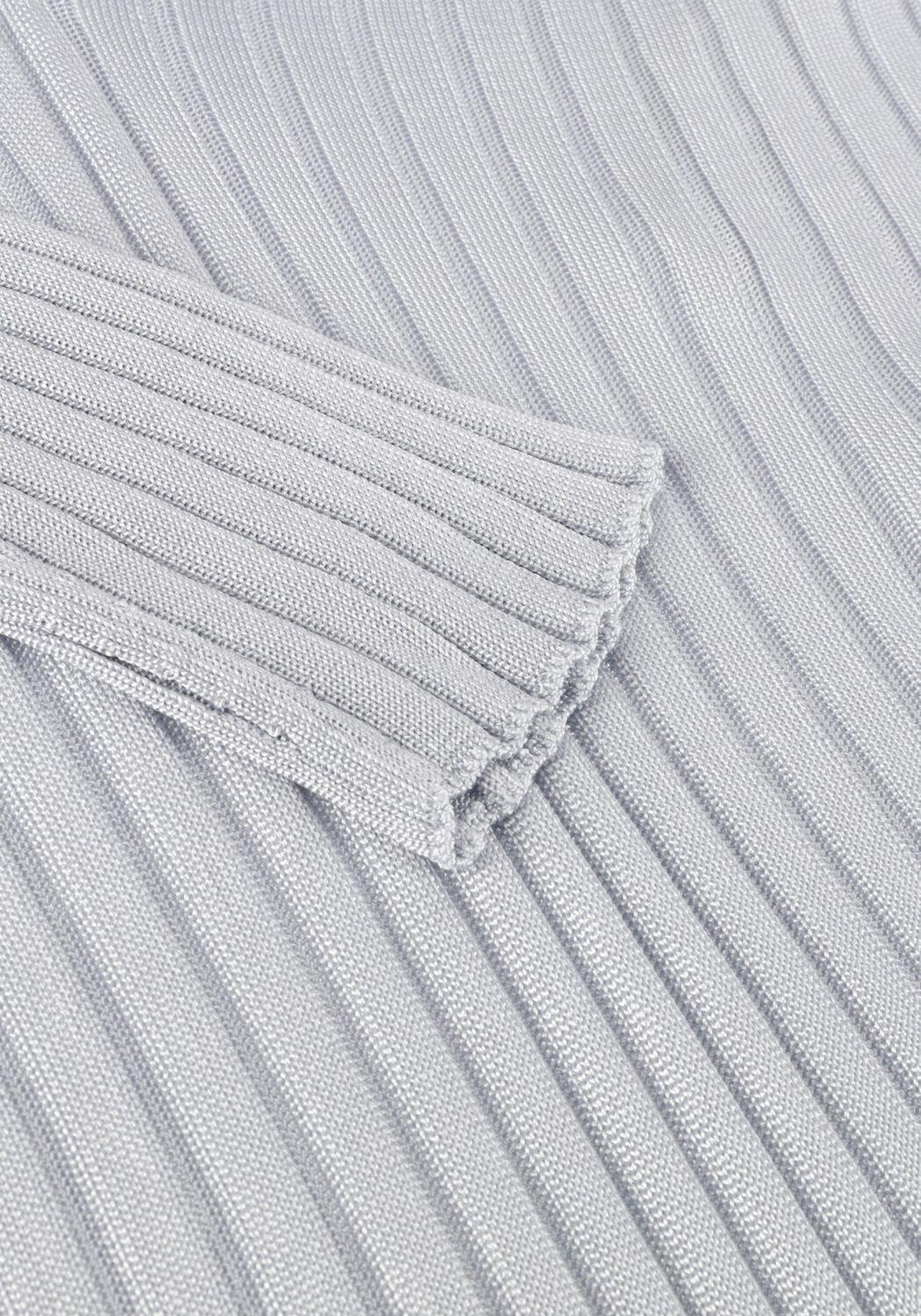 Lichtgrijze ELISABETTA FRANCHI Trui KNITTED SWEATER - large