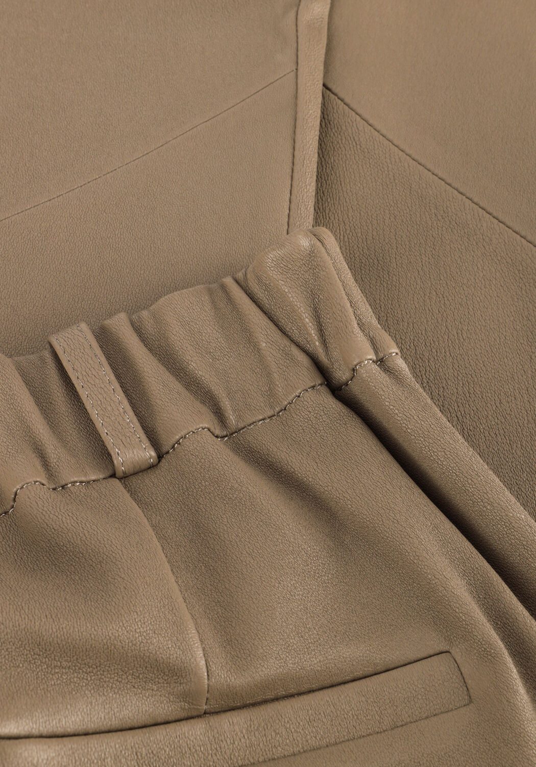 Taupe STUDIO AR Pantalon MALEAH - large