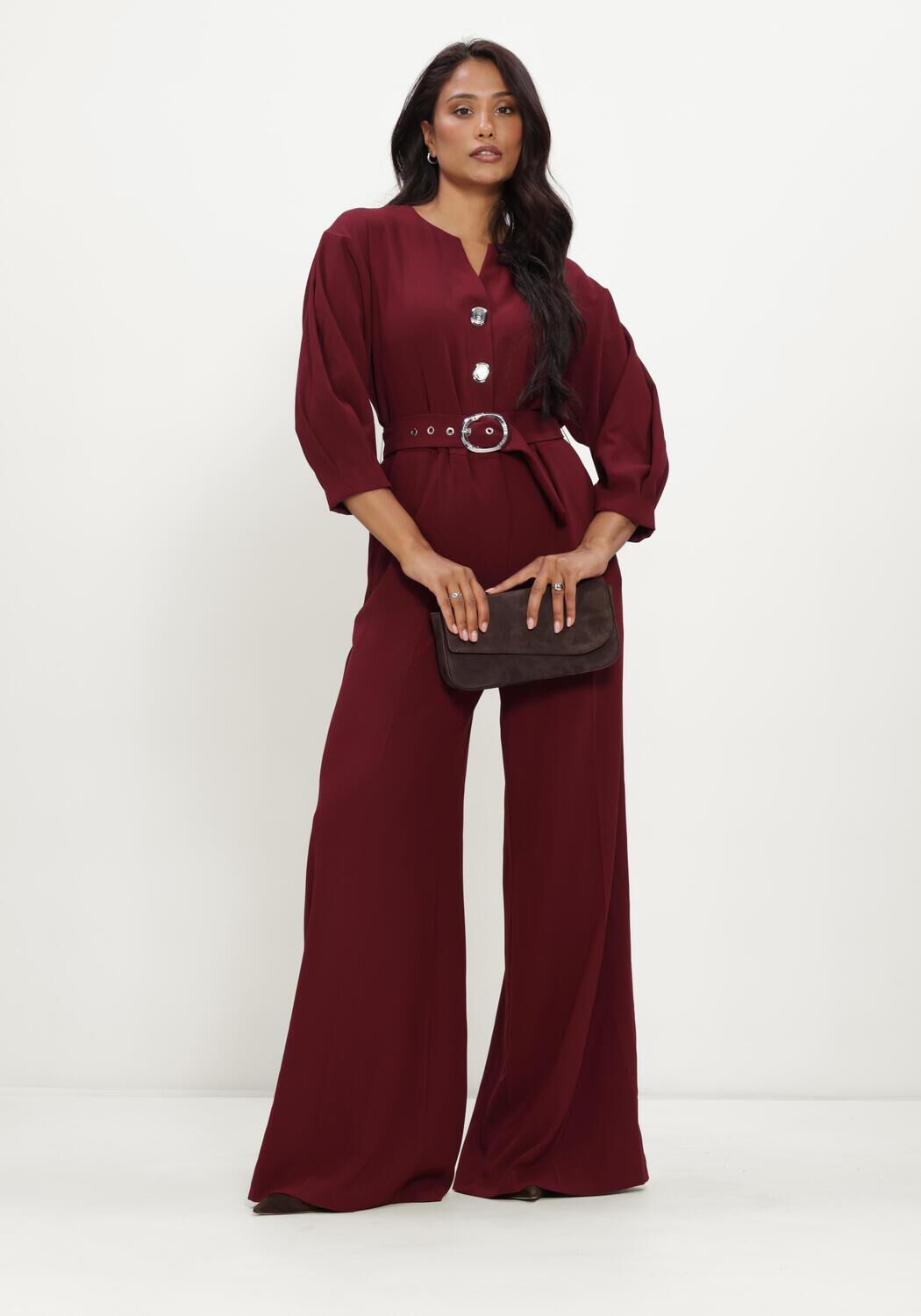 Bordeaux CAROLINE BISS Jumpsuit 4581 - large