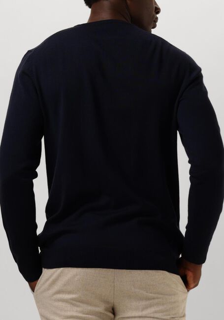 Donkerblauwe PROFUOMO Trui PULLOVER CREWNECK - large