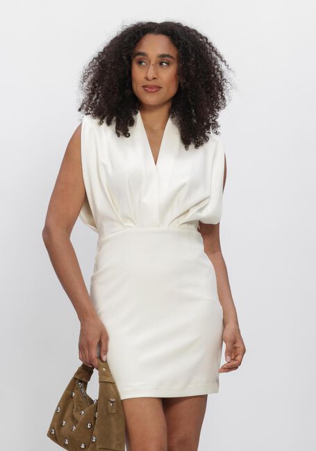 Beige HAUTE L'AMITI&Eacute; Jurken L'EGANCE CROP DRAPE DRESS - large