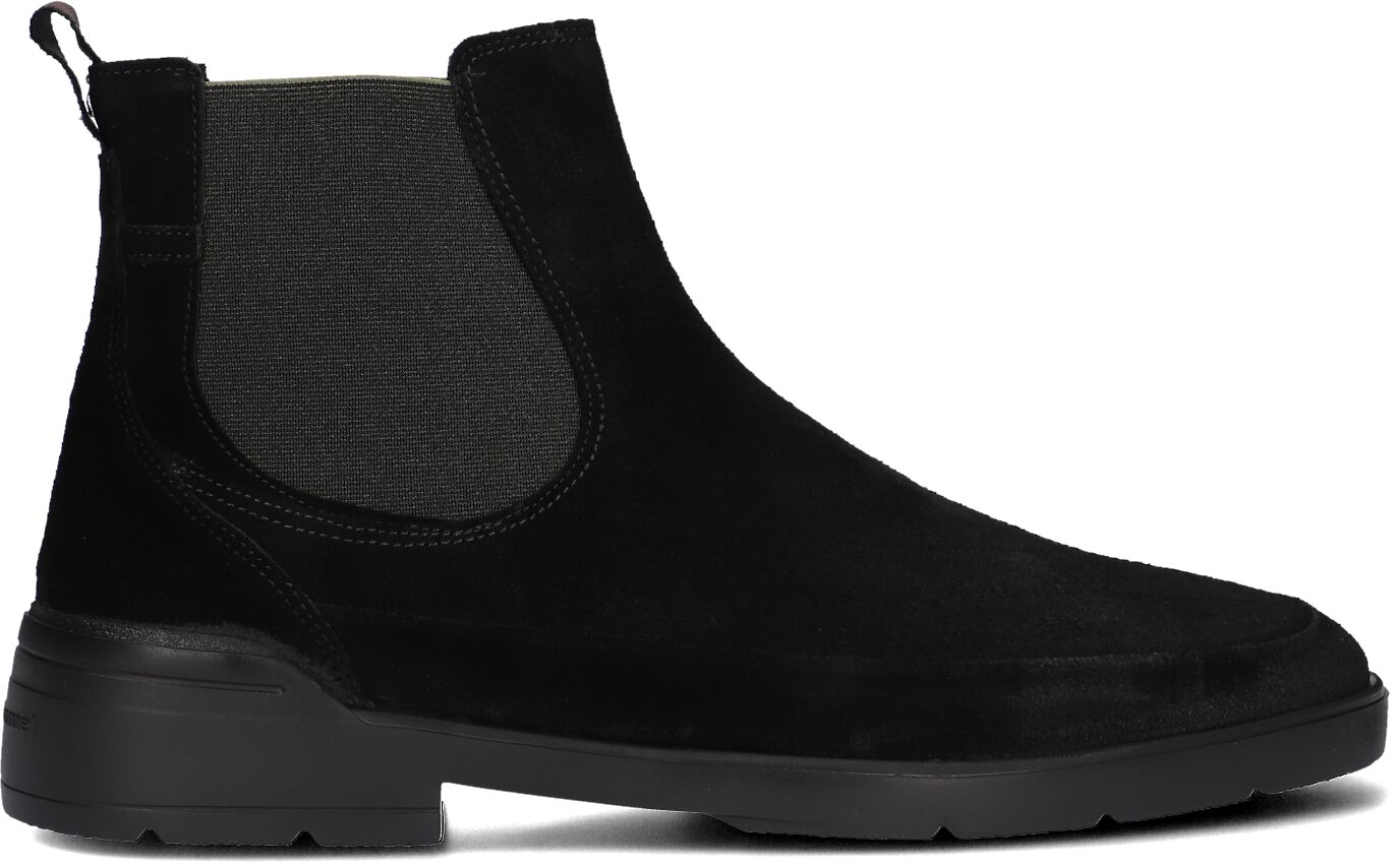 Floris van Bommel Chelsea Boots Heren Sfm-60049, Maat: 44⅔, Materiaal: Suède, Kleur: Zwart