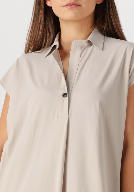 Beige PENN & INK Midi jurk DRESS - large