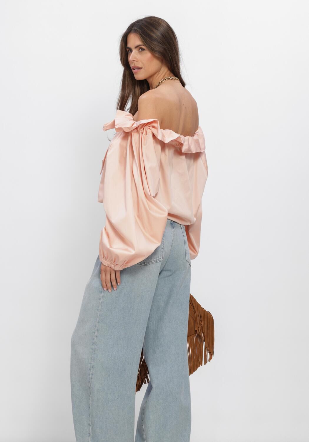 Roze AMAYA AMSTERDAM Blouses DANE BLOUSE - large