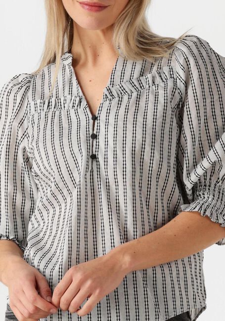 Witte CO'COUTURE Blouses NORACC FRILL SS BLOUSE - large