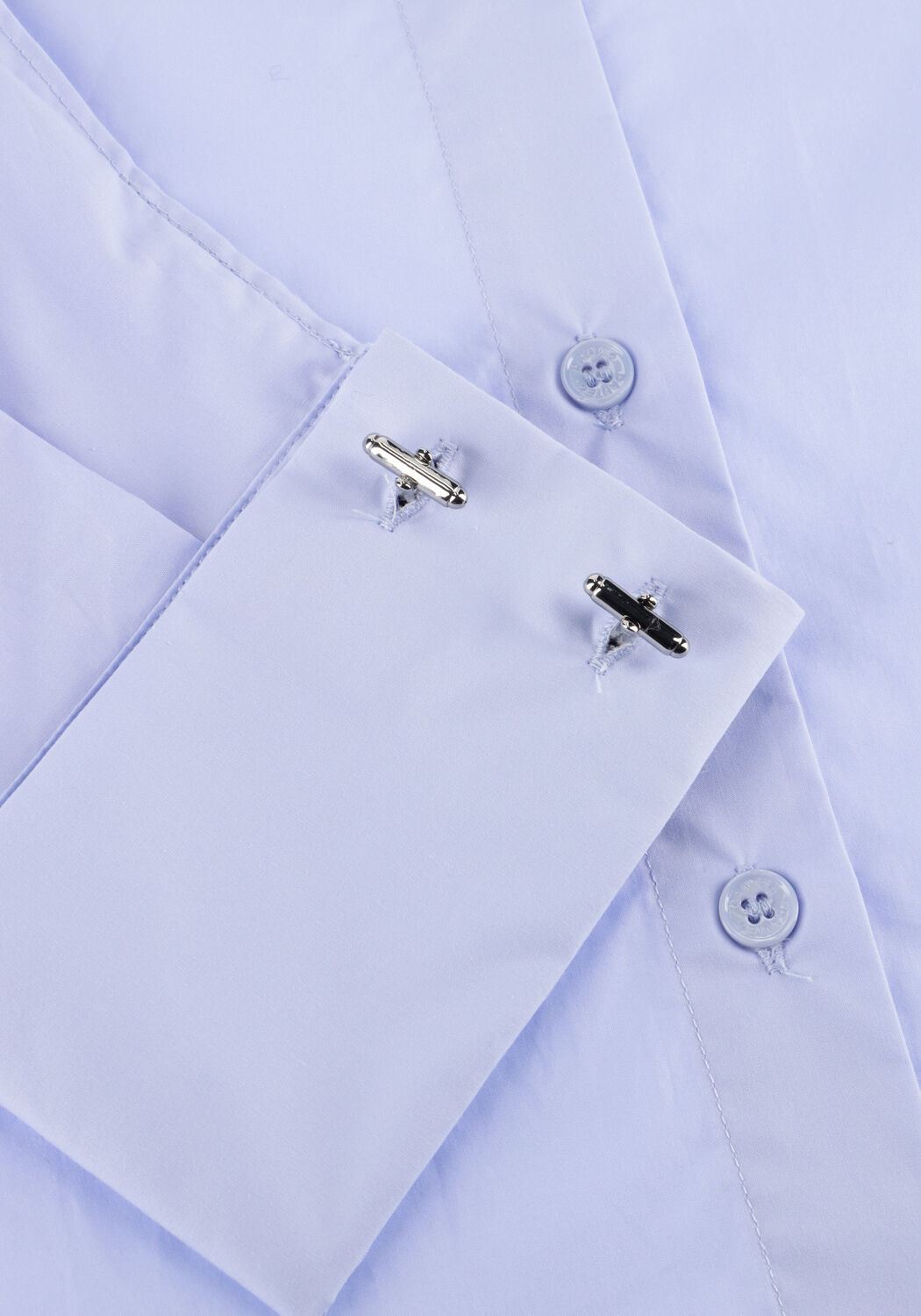 Lichtblauwe DANTE6 Blouses CHAMPLIN OPEN SLEEVE SHIRT - large