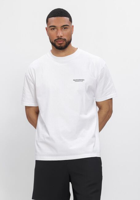 Witte NEW AMSTERDAM SURF ASSOCIATION T-shirt PHOTO TEE - large