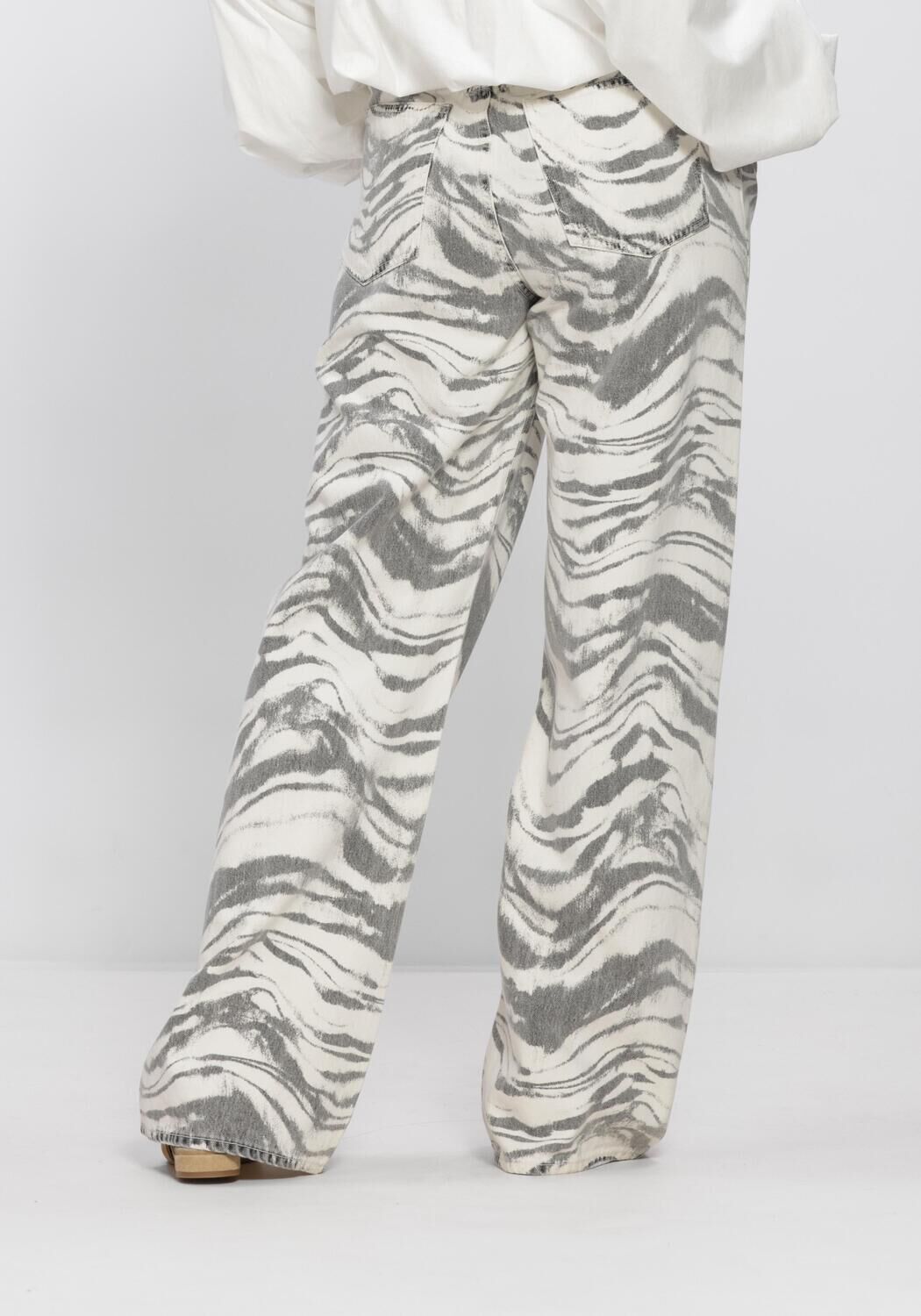 Creme AGOLDE Jeans LYONNE JEAN - large
