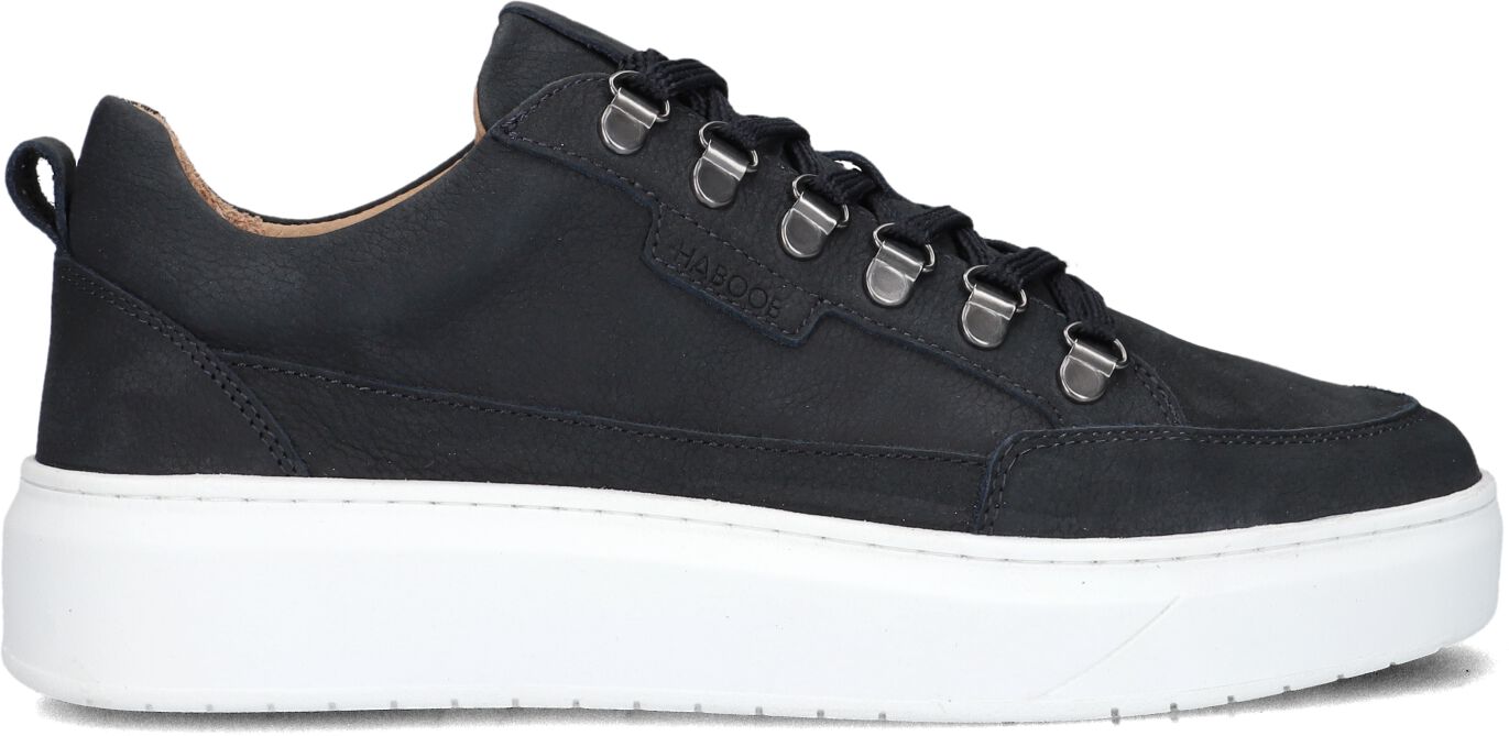 Haboob Lage Sneakers Dames Lux, Maat: 44, Materiaal: Nubuck, Kleur: Blauw