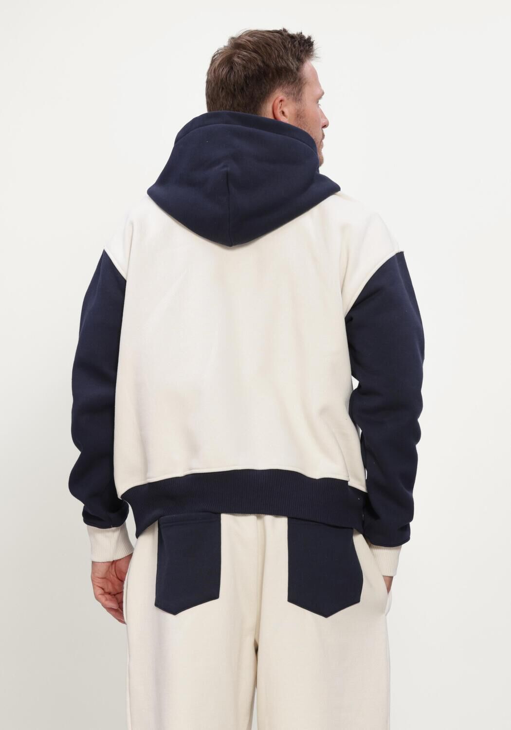 Ecru PAL Sporting Goods Sweater PRE GAME FULL ZIP - large