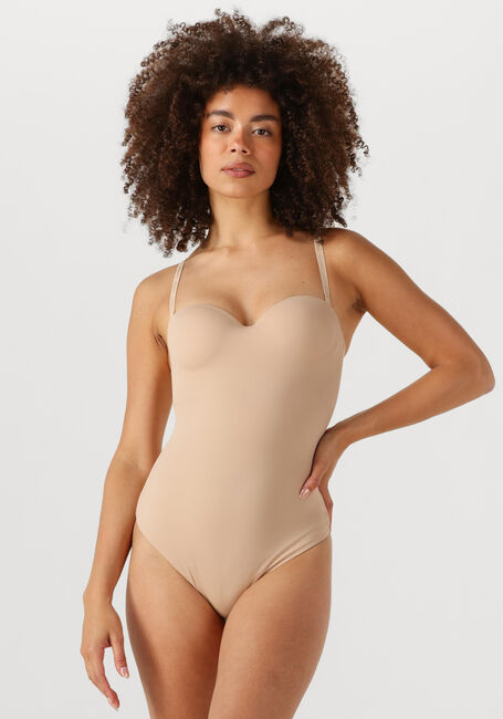Beige WOLFORD Top MAT DE LUXE FORMING STRING BODY - large