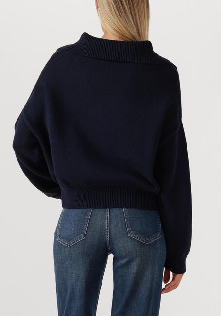 Donkerblauwe CLOSED Vest CROPPED TROYER - large