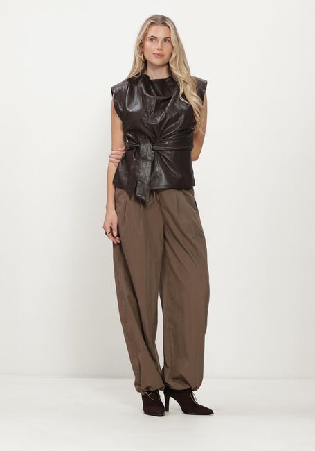 Bruine CO'COUTURE Tops & T-shirts 35958 GITTCC PLEAT TOP - large