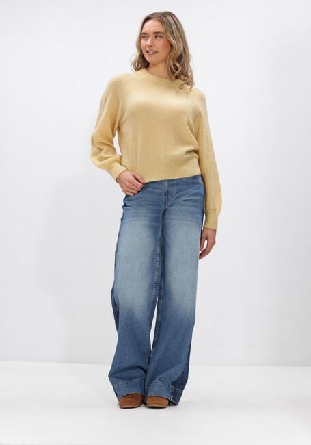 Gele CO'COUTURE Trui RONAN O-KNIT - large