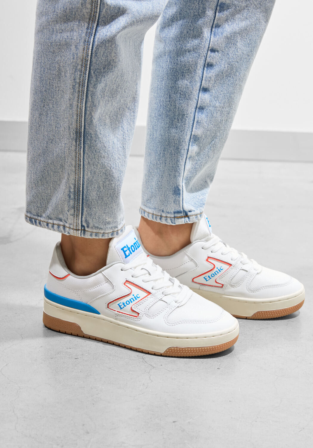 Witte ETONIC Lage sneakers B481 - medium