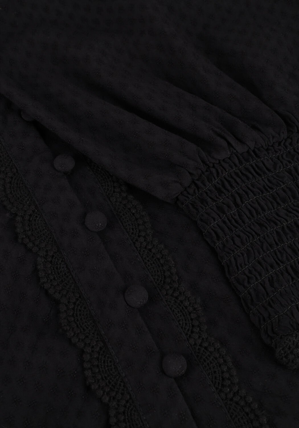 Zwarte Y.A.S. Mini jurk YASTILERA LS SHIRT DRESS - large