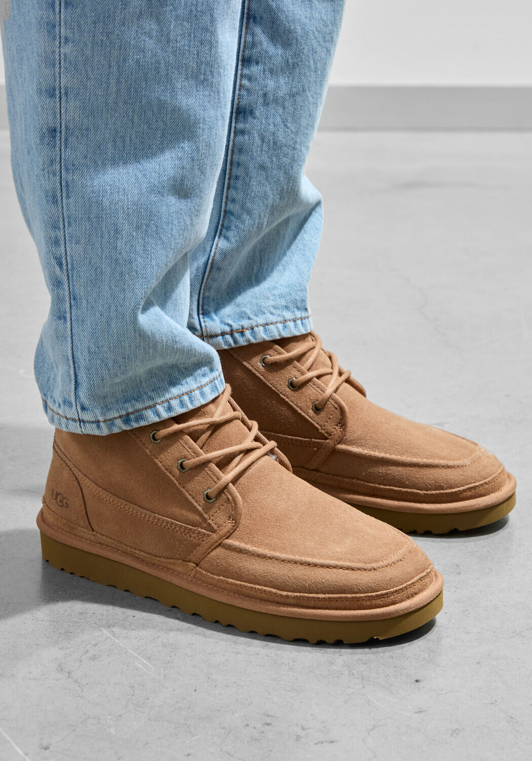 cognac ugg veterboots m neumel moc