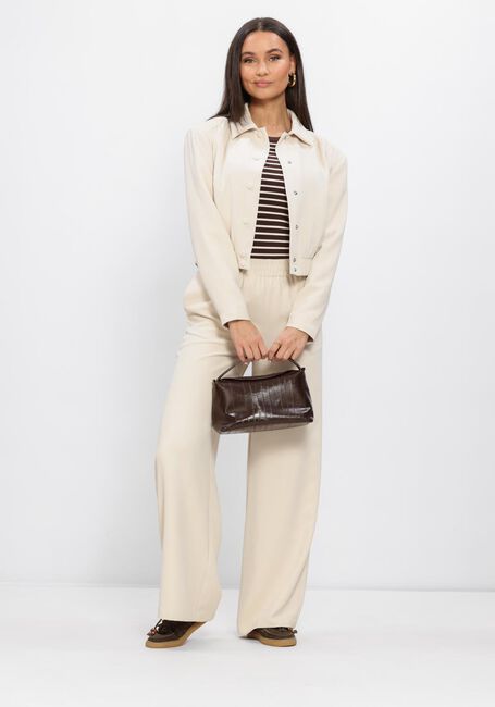 Creme LINA LOCCHI Wijde broek LL-ALBERTINA - large