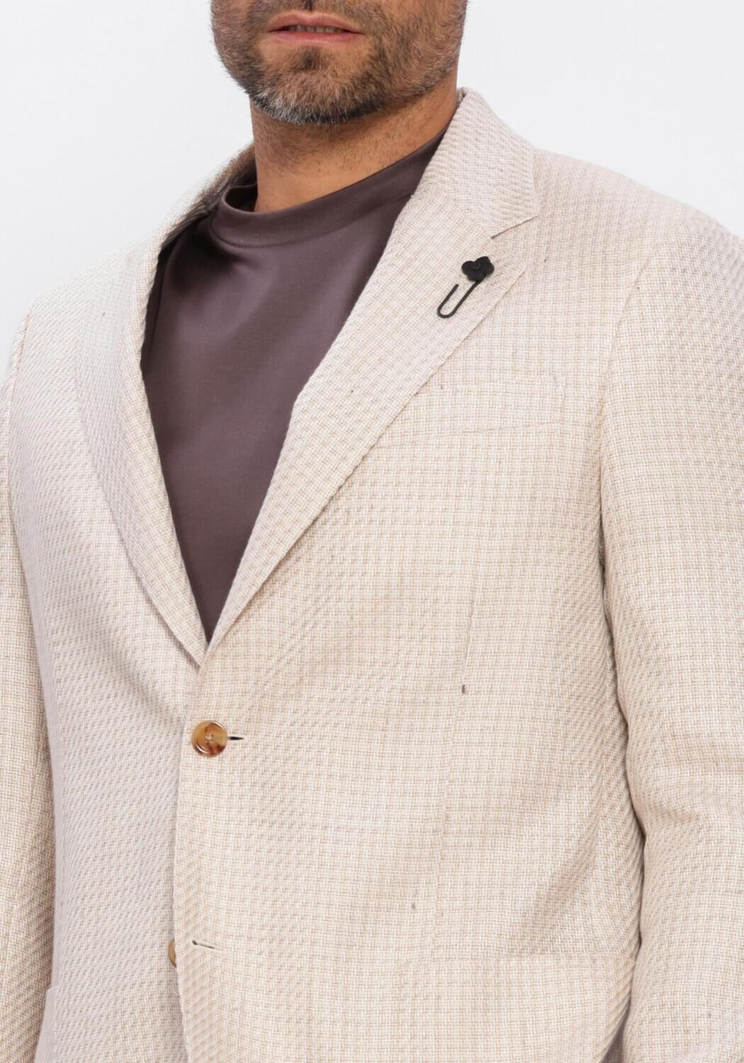 Ecru LARDINI Colberts JACKET ROMA - large