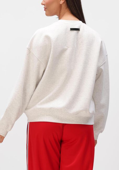 Grijze HAUTE L'AMITI&Eacute; Trui STUDIO LOGO SWEAT - large