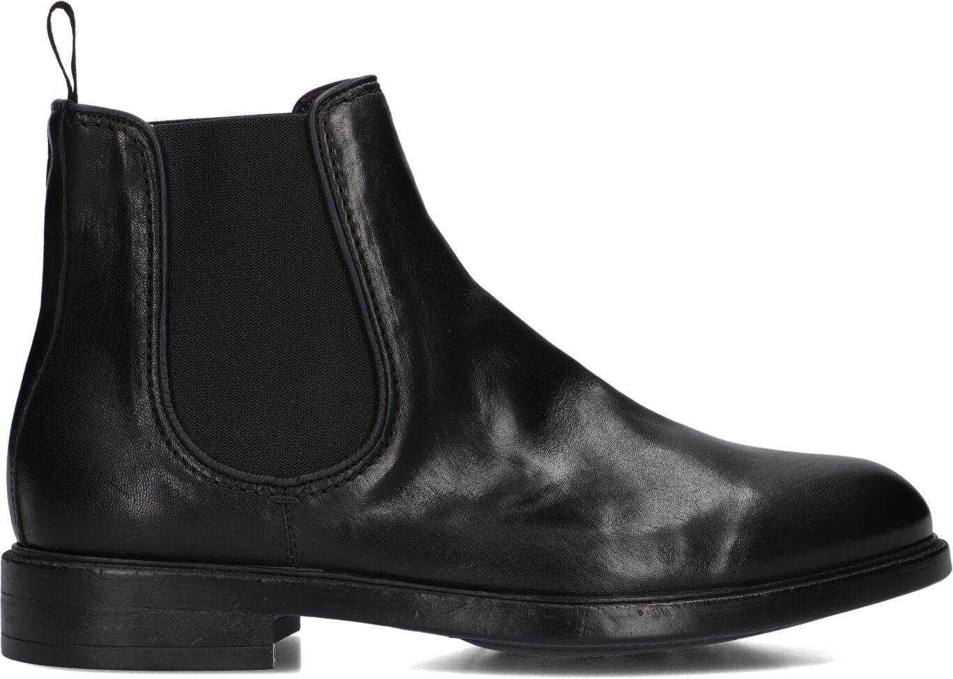 Giorgio Chelsea Boots Heren 88610, Maat: 45, Materiaal: Leer, Kleur: Zwart afbeelding
