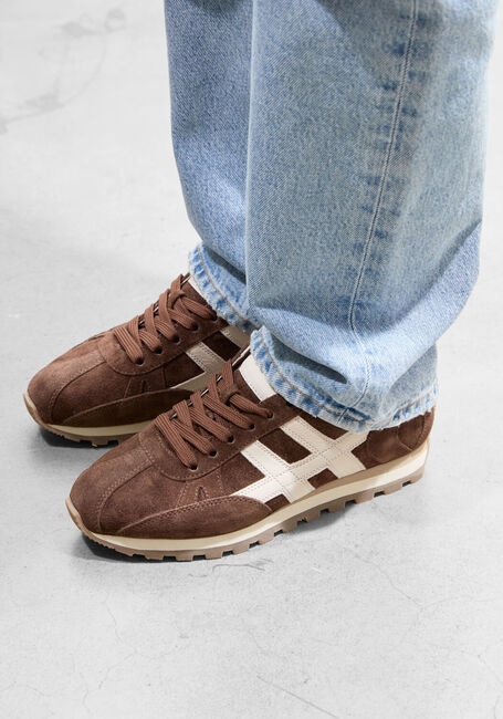 Bruine HOGAN Lage sneakers H671 ALLACCIATO Bruine HOGAN Lage sneakers H671 ALLACCIATO - large