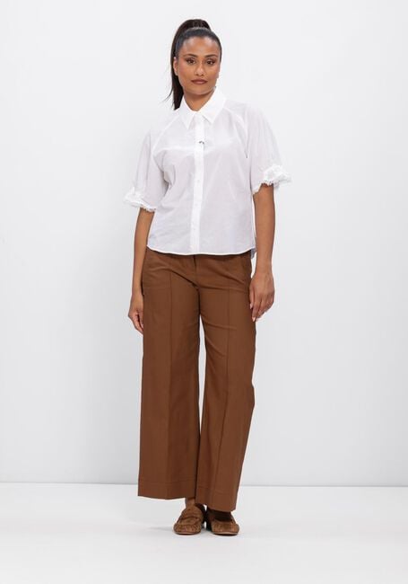 Bruine LUISA CERANO Wijde broek 638896/3715-00 - large