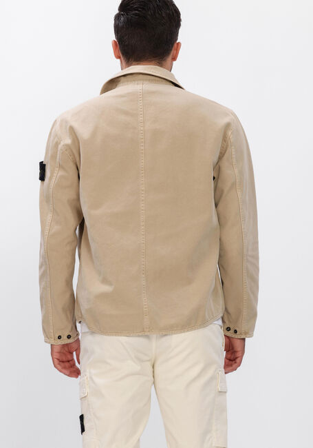 Beige STONE ISLAND Overshirts SHIRTS S0184 - large