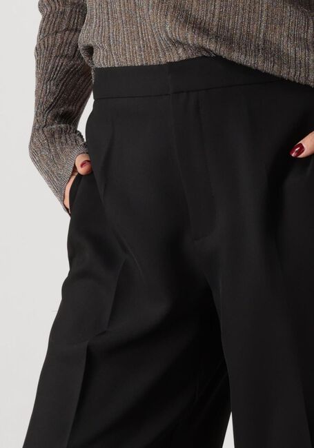 Zwarte MOS MOSH Wijde broek LEYA MILEY PANT - large